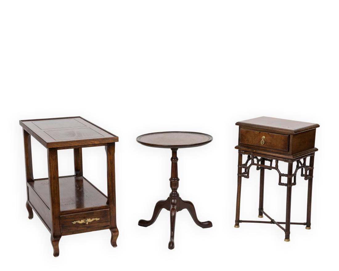 Baker Table, Henredon Table and Brandt Stand (1 of 9)