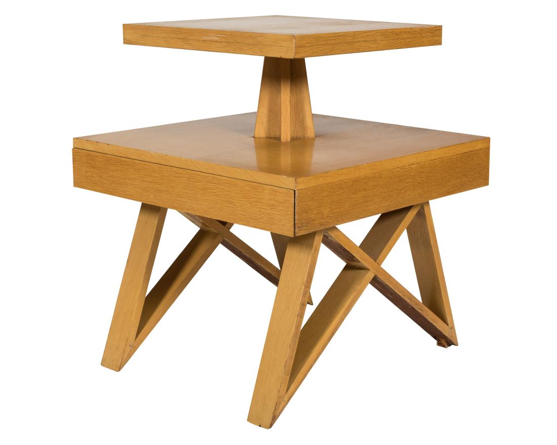 X Base Lamp Table - Manner of Paul Frankl (1 of 3)