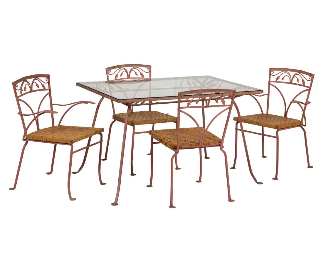 Five Piece Salterini Patio Set - Signed (1 of 3)