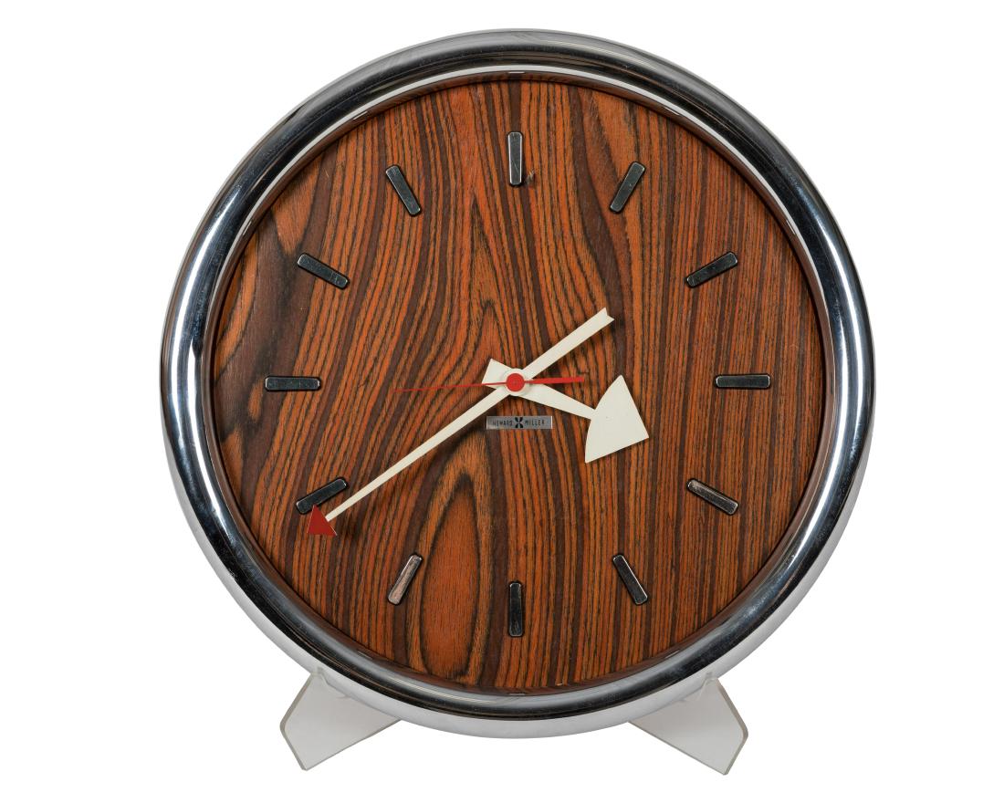 Arthur Umanoff Howard Miller Chrome Clock (1 of 3)
