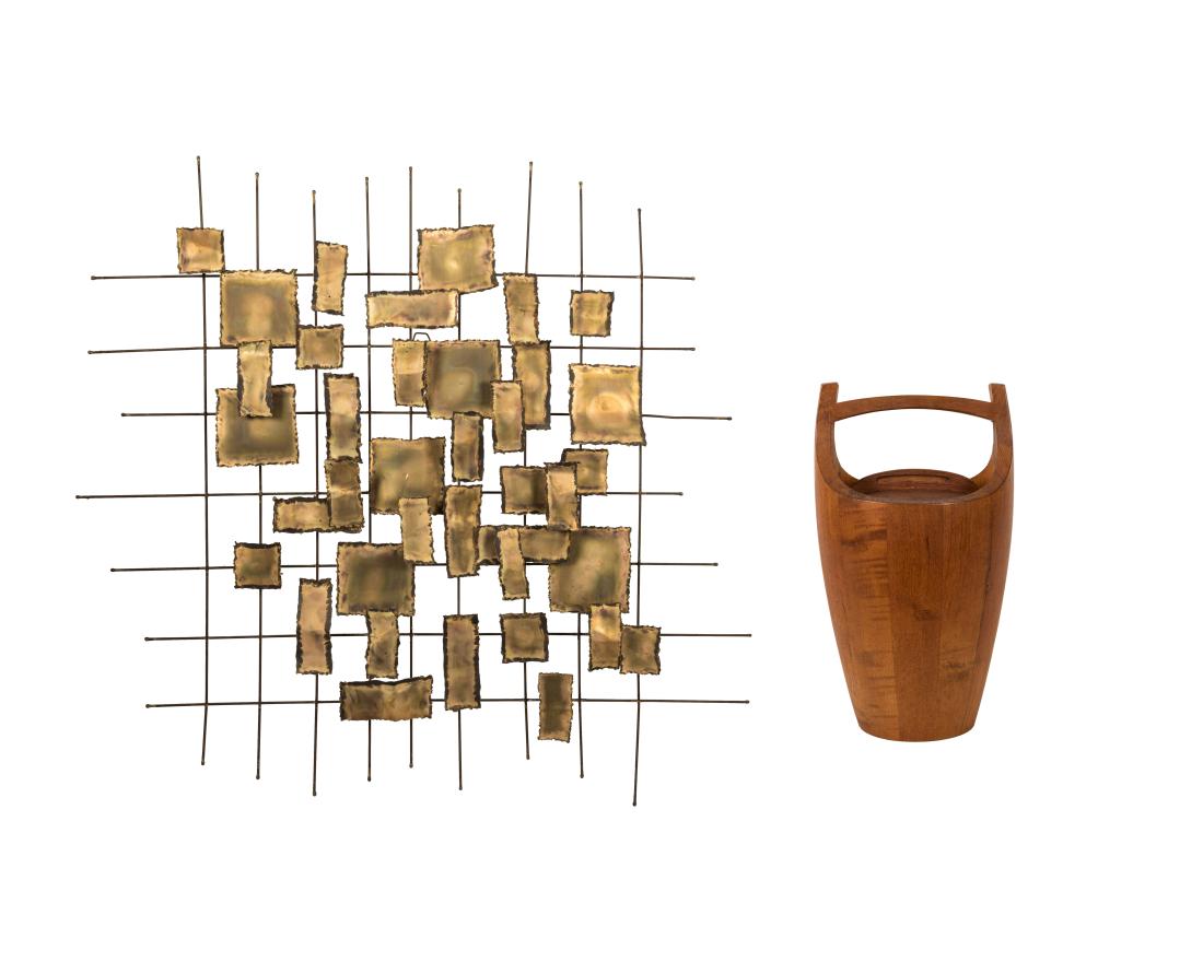 Brutalist Sculpture and Dansk Ice Bucket (1 of 5)