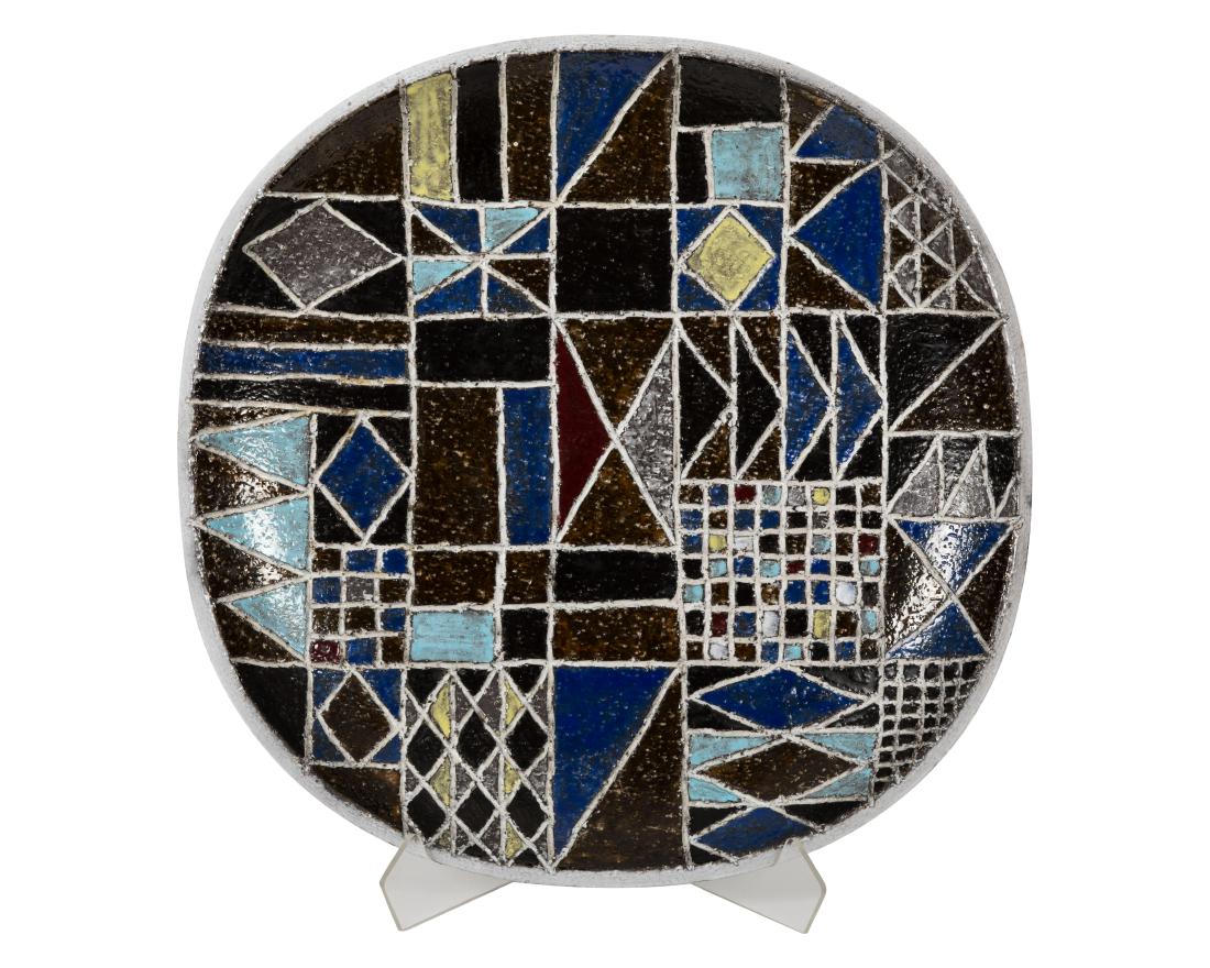 Ingrid Atterberg - Pottery Plate - Signed (1 of 4)