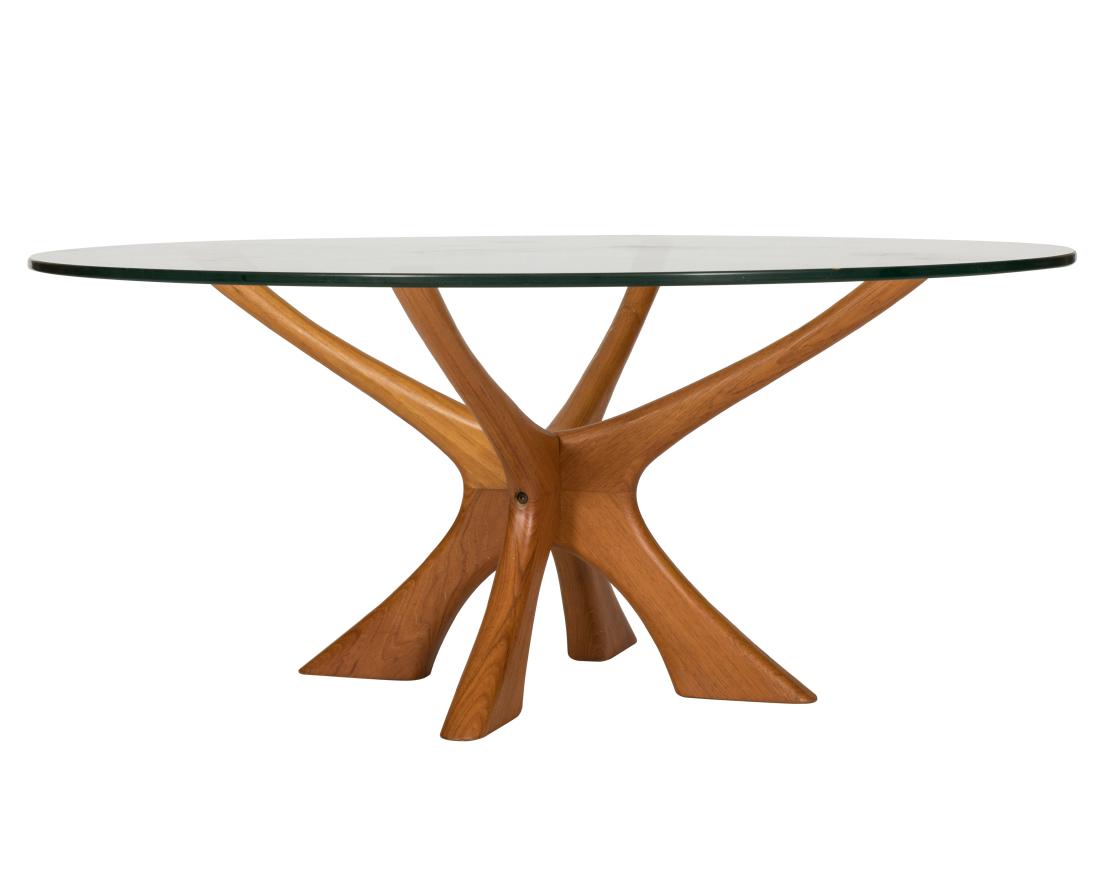 Illum Wikkelso Teak and Glass Coffee Table (1 of 5)