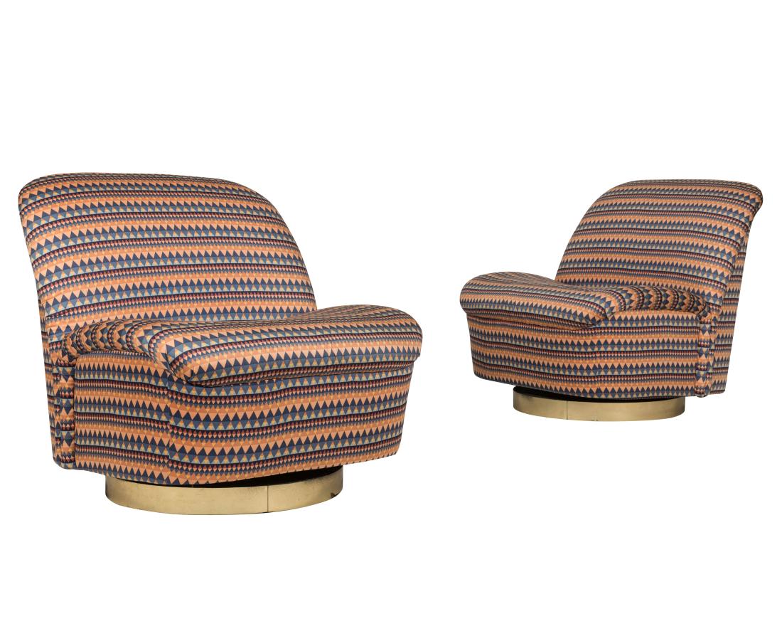 Milo Baughman for Directional Swivel Chairs (1 of 7)