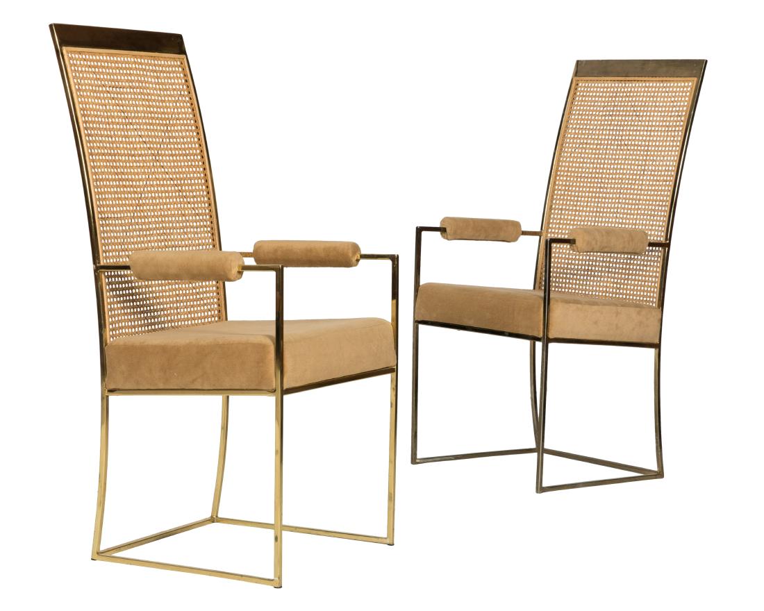 Pair Thayer Coggin Arm Chairs - Signed (1 of 5)