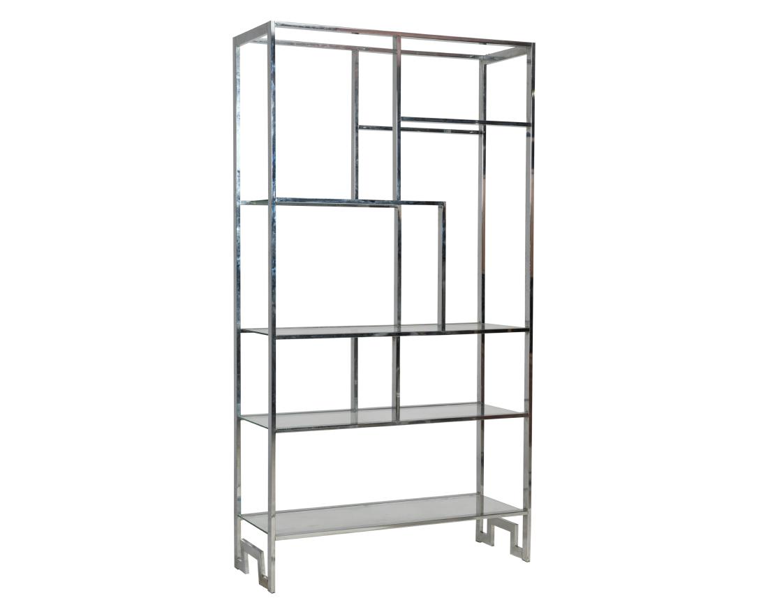Milo Baughman Chrome Etagere (1 of 3)