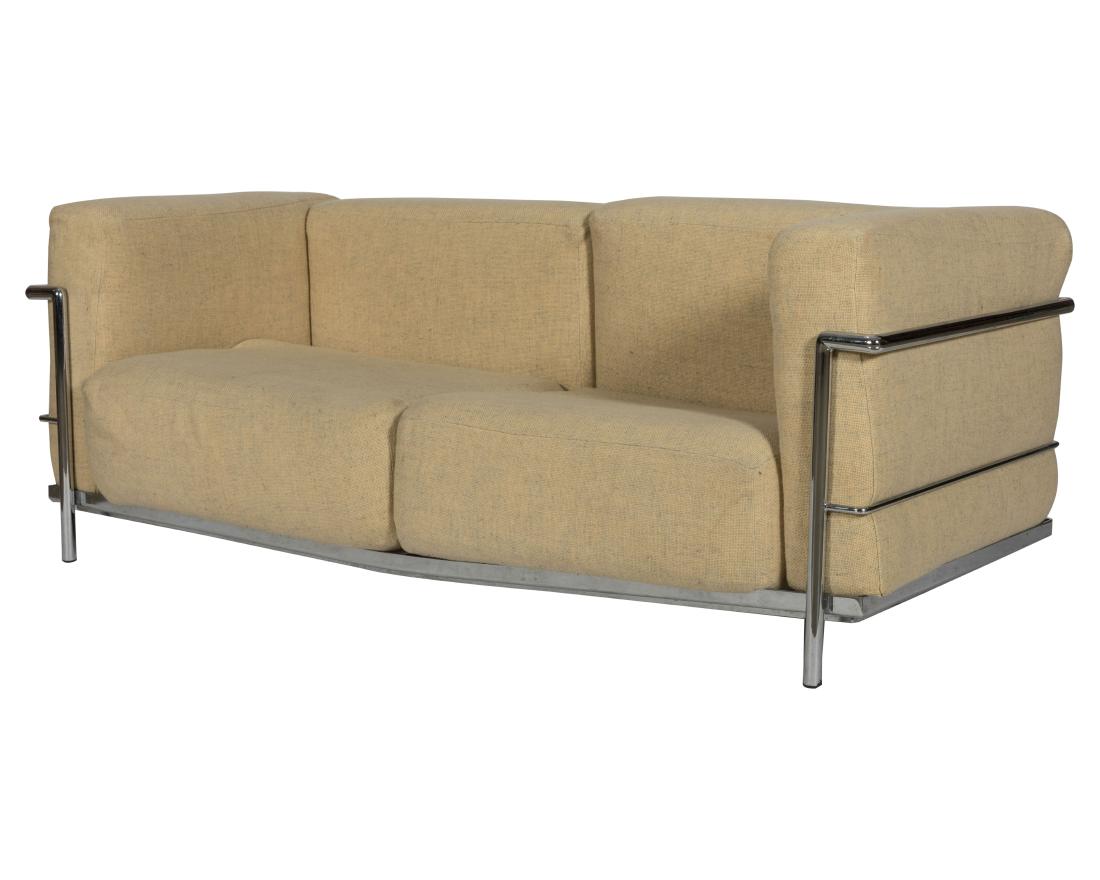 Corbusier Chrome Loveseat (1 of 3)