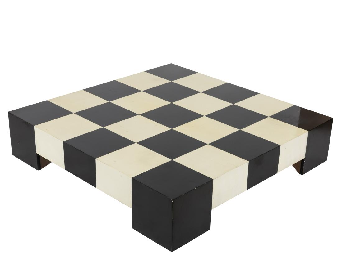 Milo Baughman Checkerboard Table (1 of 2)