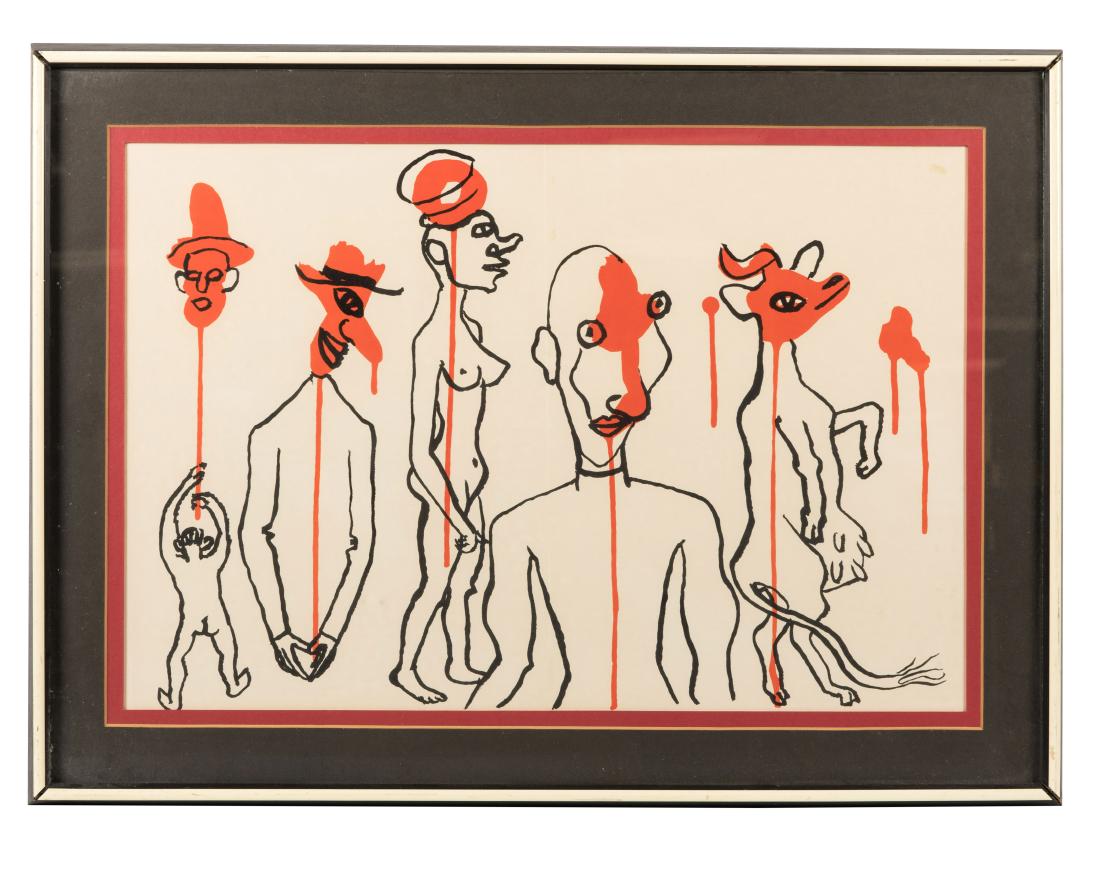 Alexander Calder - "Les Gueules Degoulinantes" (1 of 6)