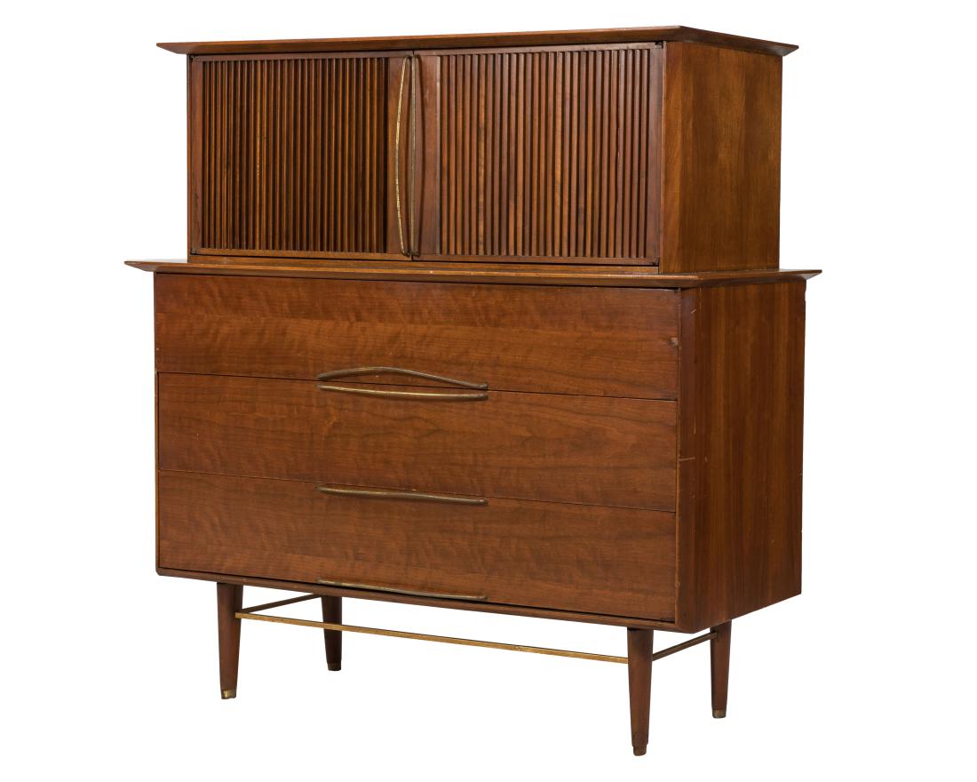 Helen Hobey for Baker Walnut Chest - Signed (1 of 7)