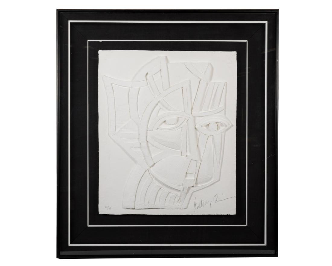 Anthony Quinn - Vellum Sculpture - Signed (1 of 5)