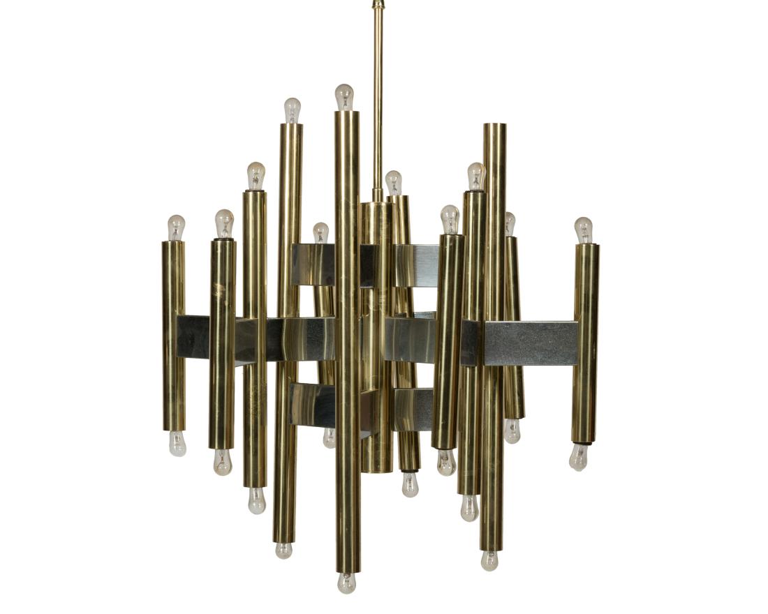 Robert Sonneman Chandelier - Signed (1 of 3)