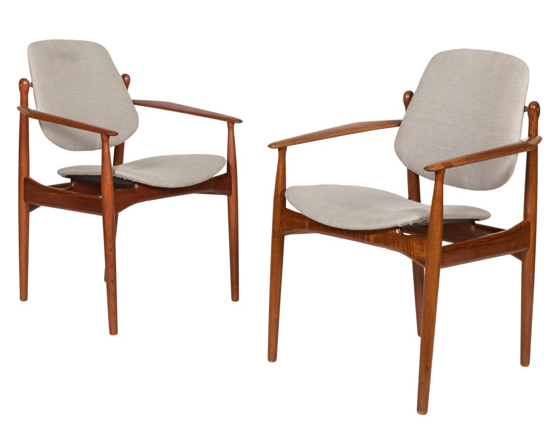 Arne Vodder Sculpted Arm Chairs (1 of 5)