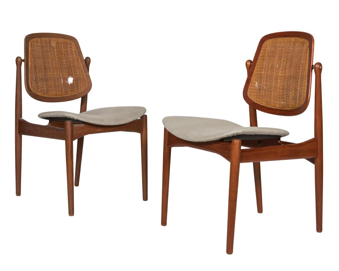 Arne Vodder Flip Back Side Chairs (1 of 5)