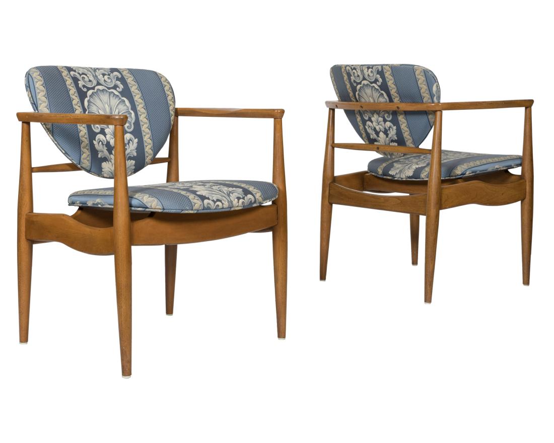 Pair John Stuart by Finn Juhl Arm Chairs (1 of 3)