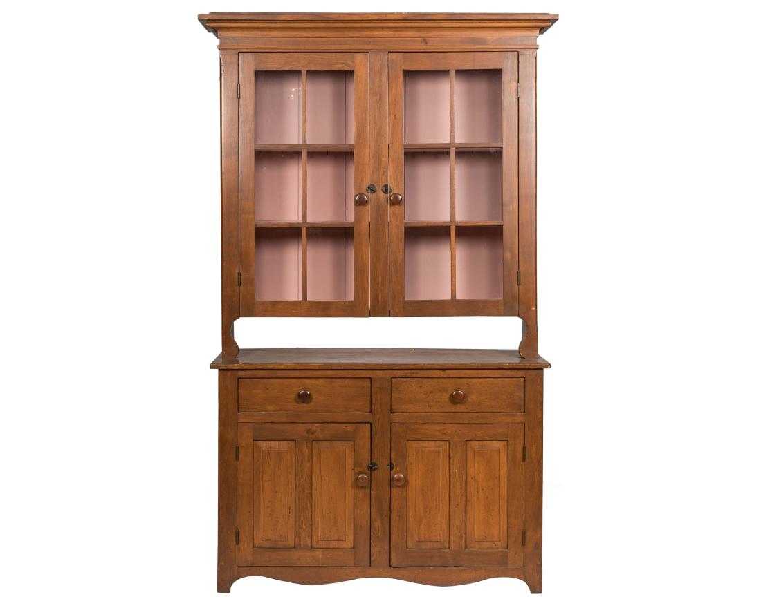 Primitive Step-Back Cupboard (1 of 4)