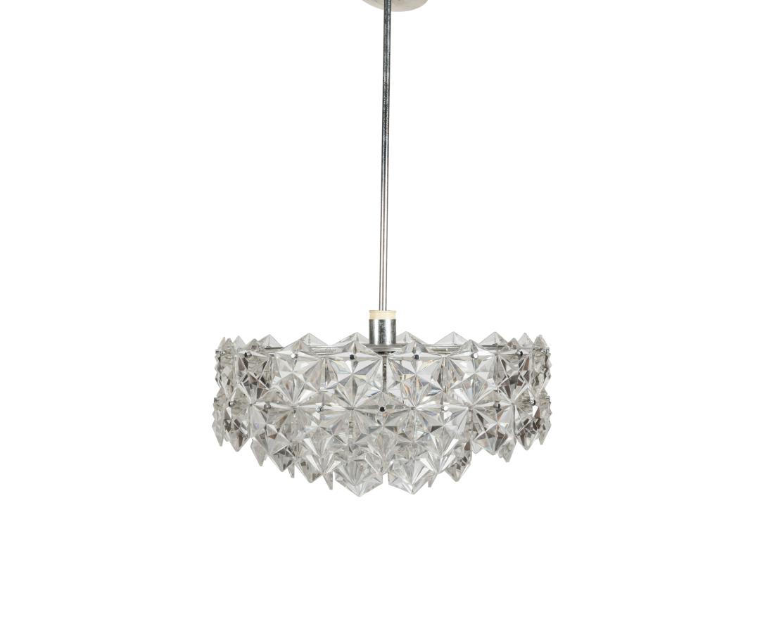 Kinkeldey Three Tier Crystal Chandelier (1 of 3)