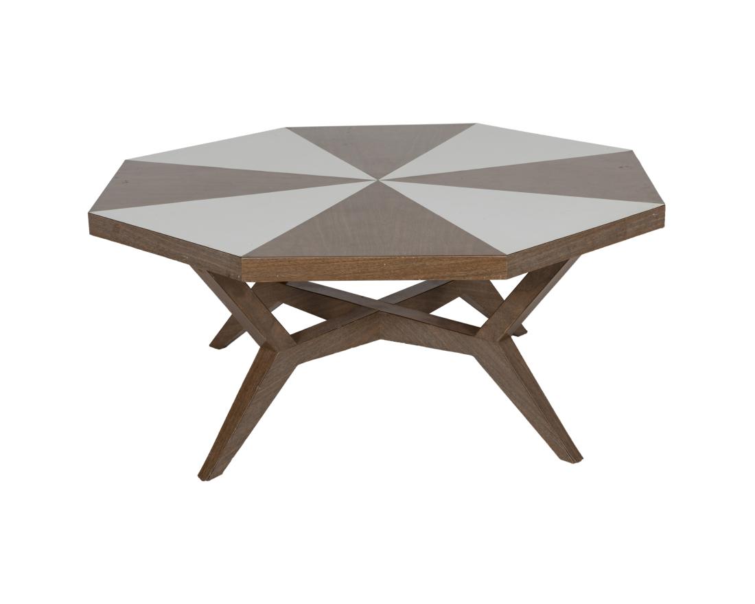 Mid Century Octagonal Coffee Table (1 of 2)