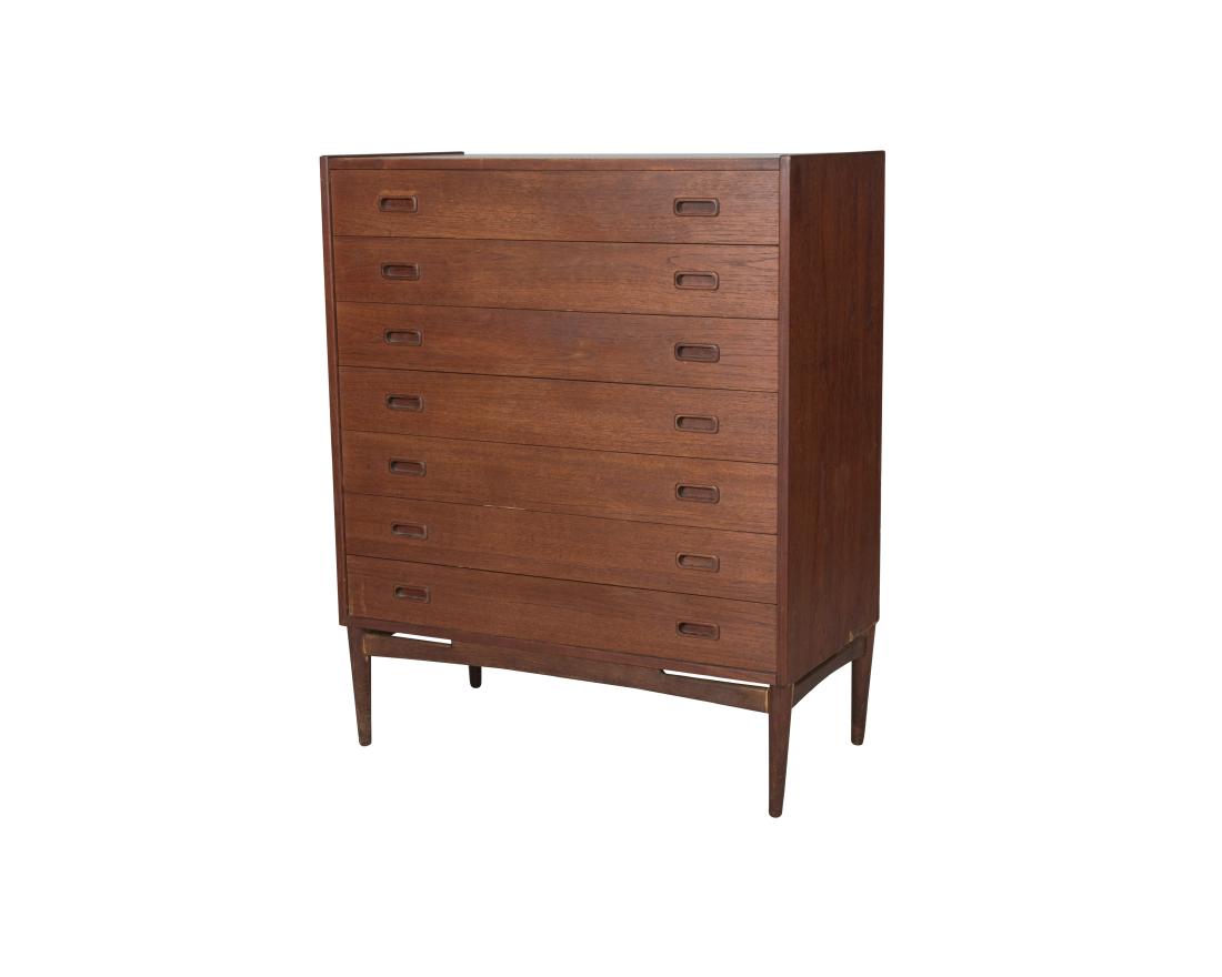Danish Teak Six Drawer Chest (1 of 4)