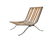 Italian Barcelona Style Chairs - Pair - 3