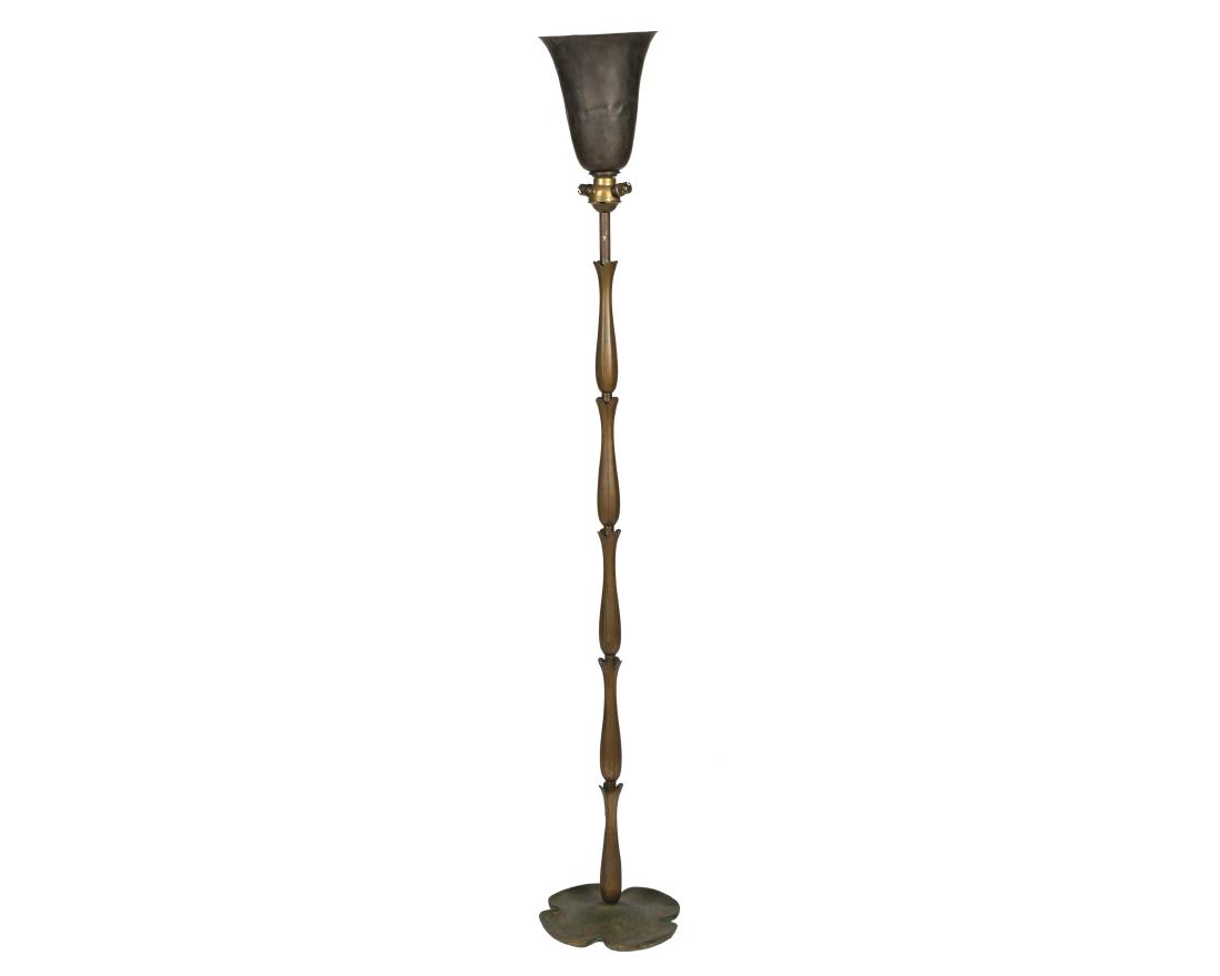 Aldo Tura Lily Pad Floor Lamp - Signed (1 of 3)