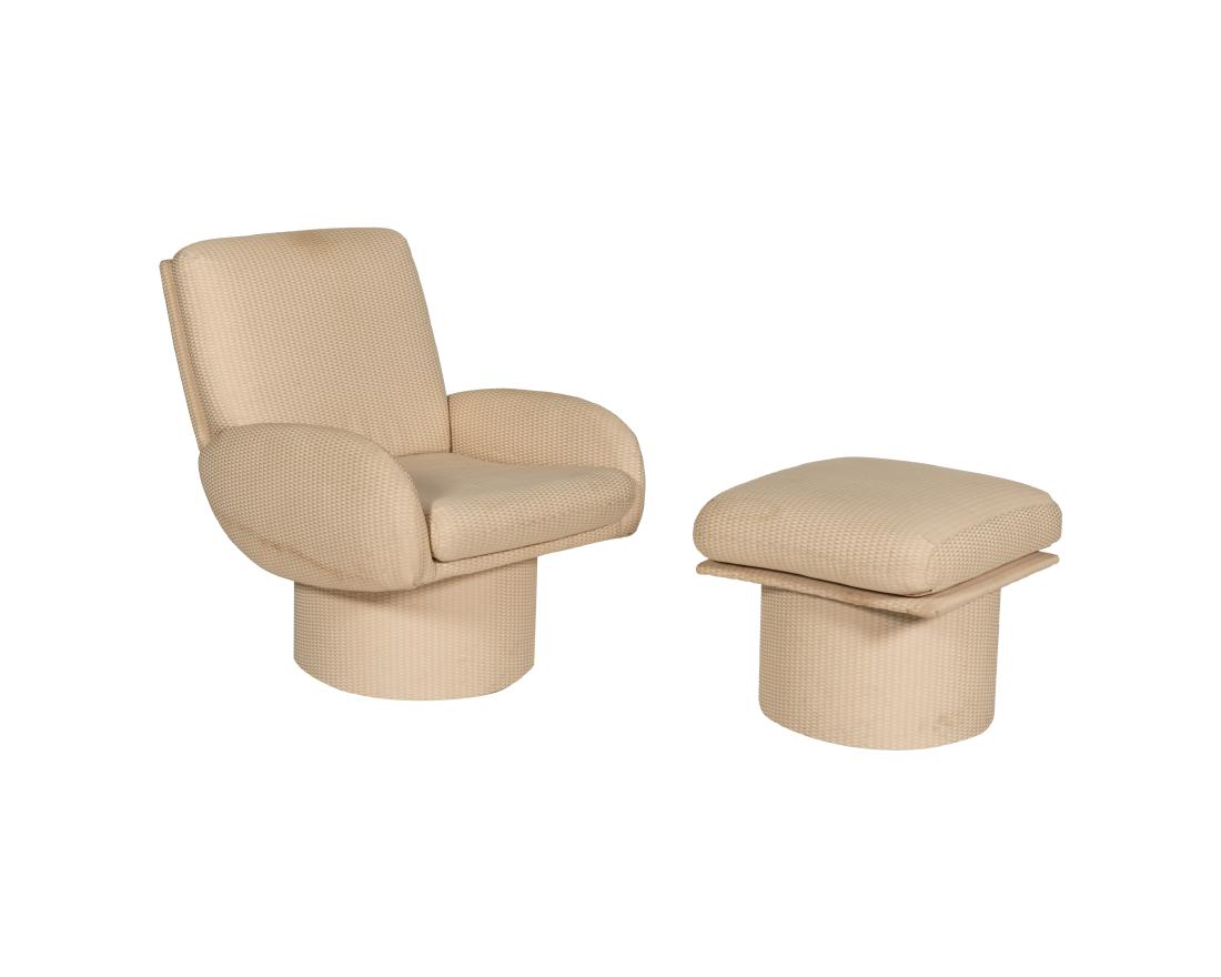 Paul Evans Directional Attr. Lounge and Ottoman (1 of 3)