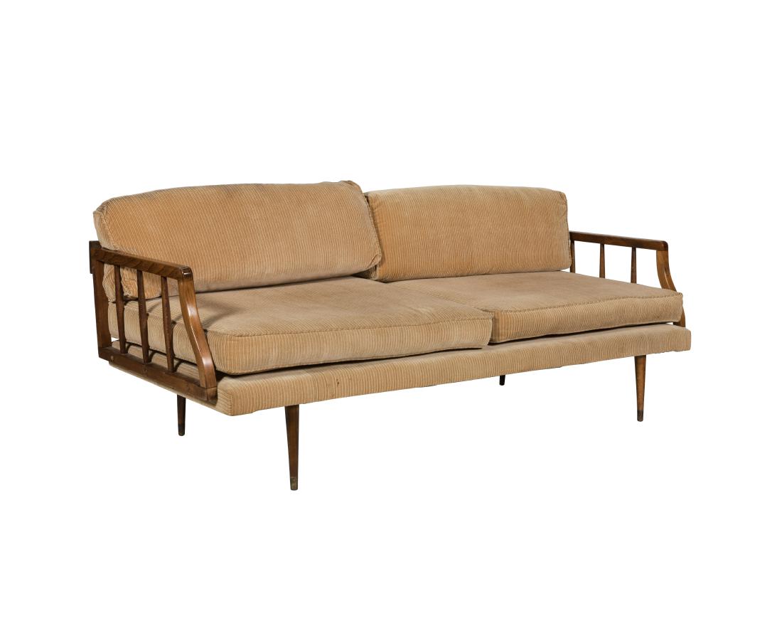 Mid Century Walnut Day Bed (1 of 2)