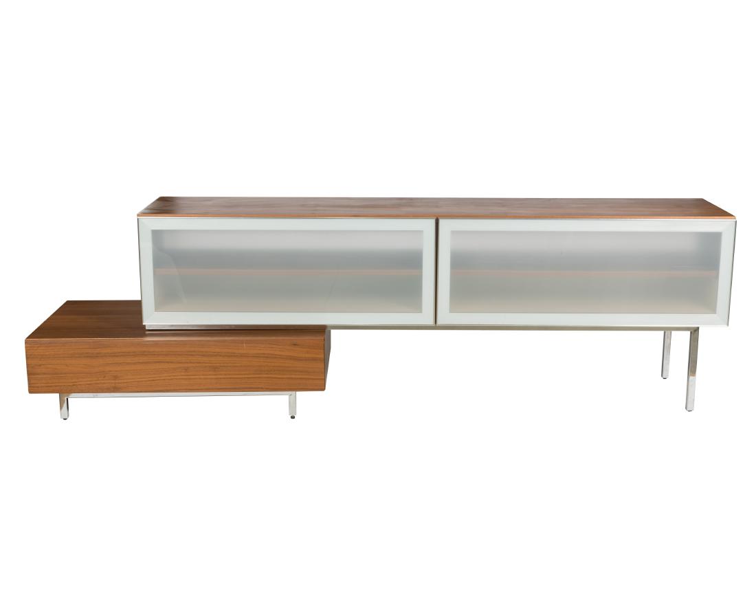 Scandinavian Two Part Adjustable Sideboard (1 of 3)