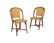 Drucker French Rattan Chairs - Signed - Set of Ten - 3