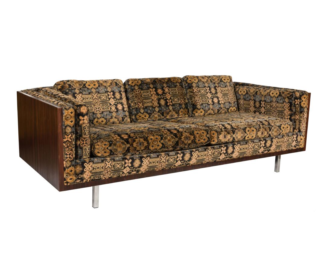 Milo Baughman Rosewood Case Sofa (1 of 2)