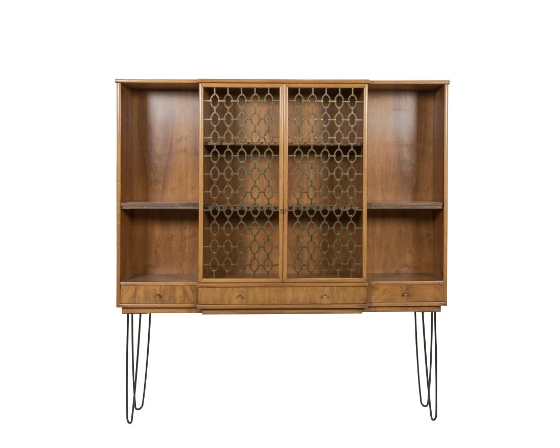 Widdicomb Fruitwood Display Cabinet - Signed (1 of 3)