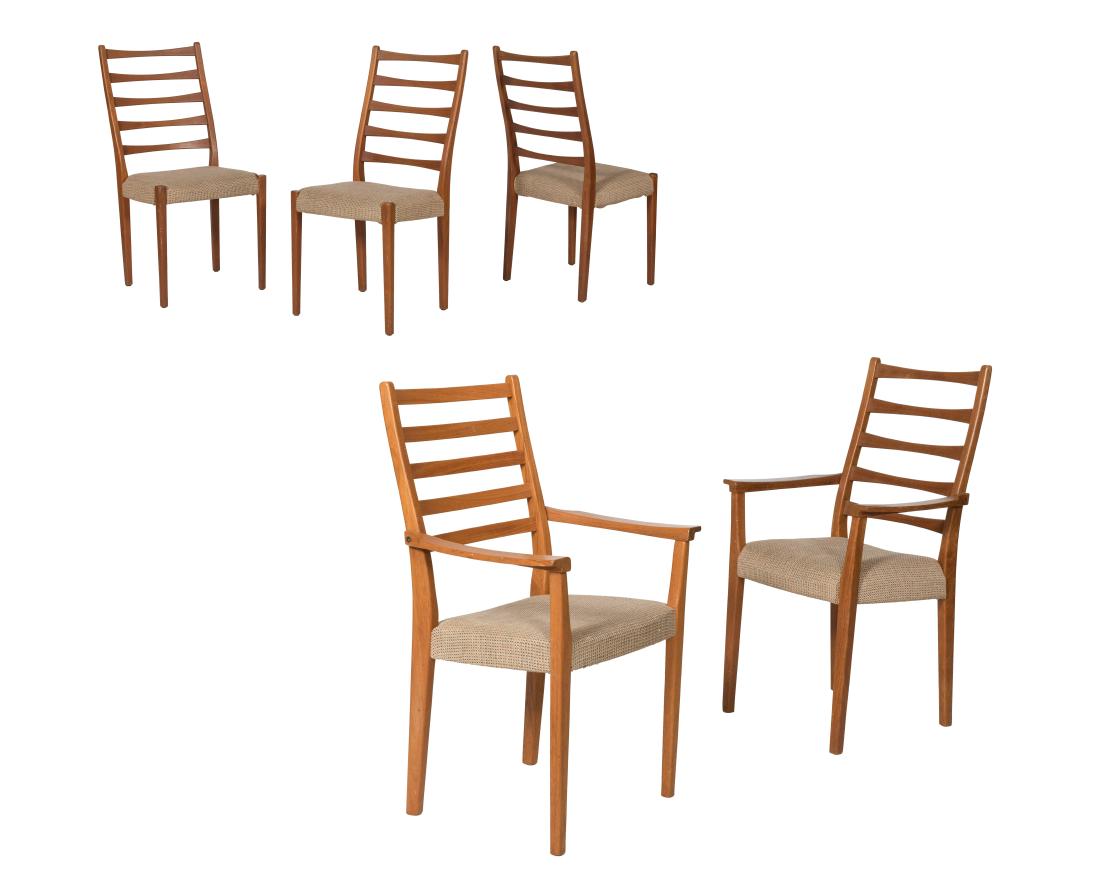 Svegard Swedish Dining Chairs - Set of Five (1 of 6)