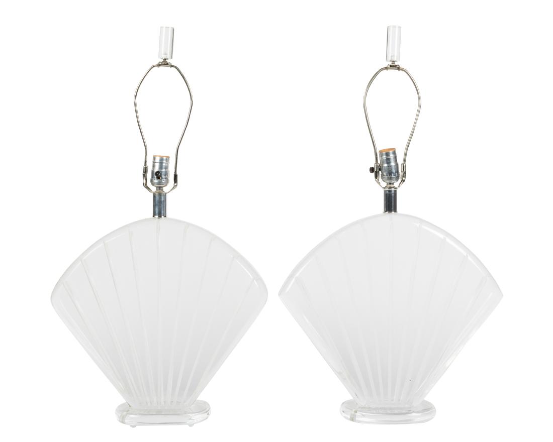 Van Teal Lucite Table Lamp - Signed (1 of 3)