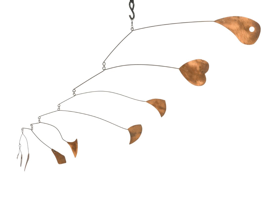Unsigned Mobile: Description - An unsigned mobile. Dimensions - 24" x 50"
