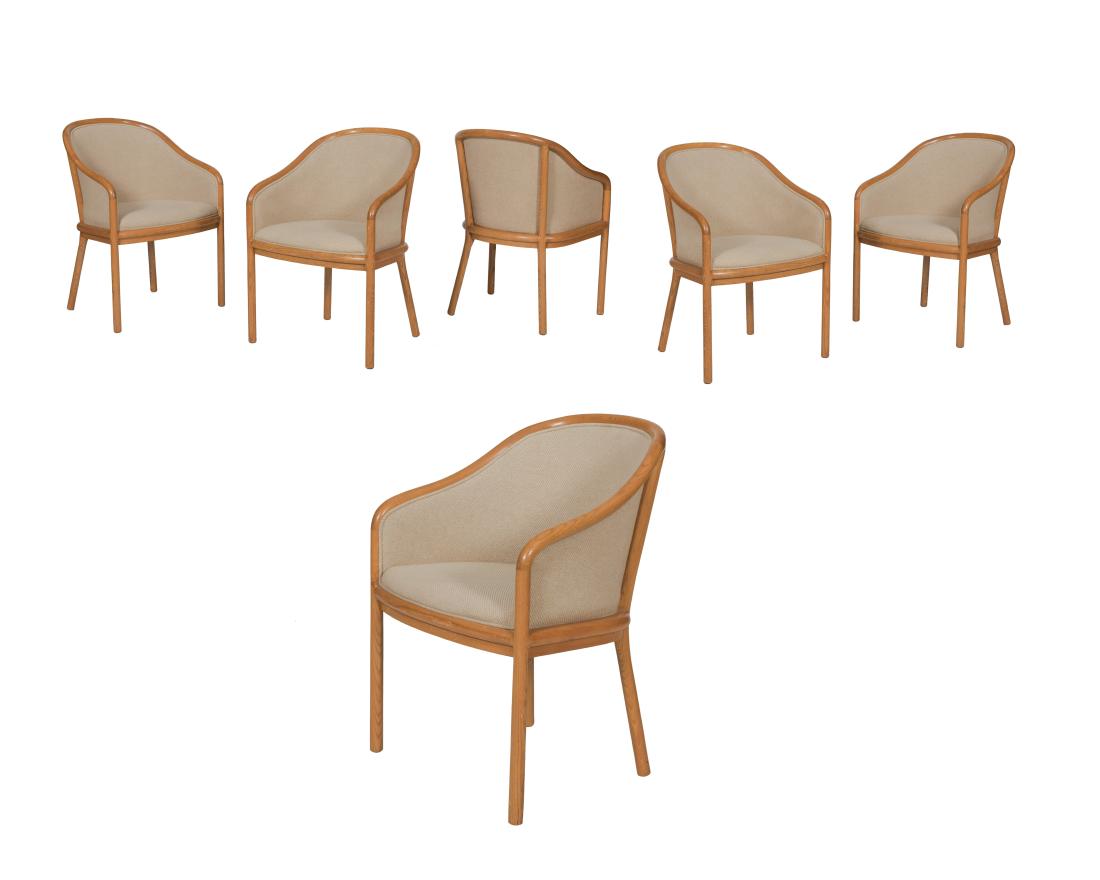 Ward Bennett Dining Chairs - Set of Six (1 of 4)