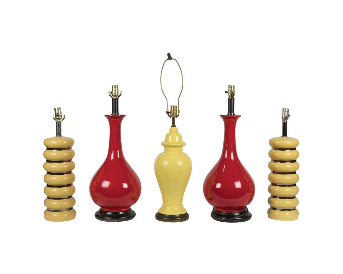 Group of Five Lamps (1 of 1)