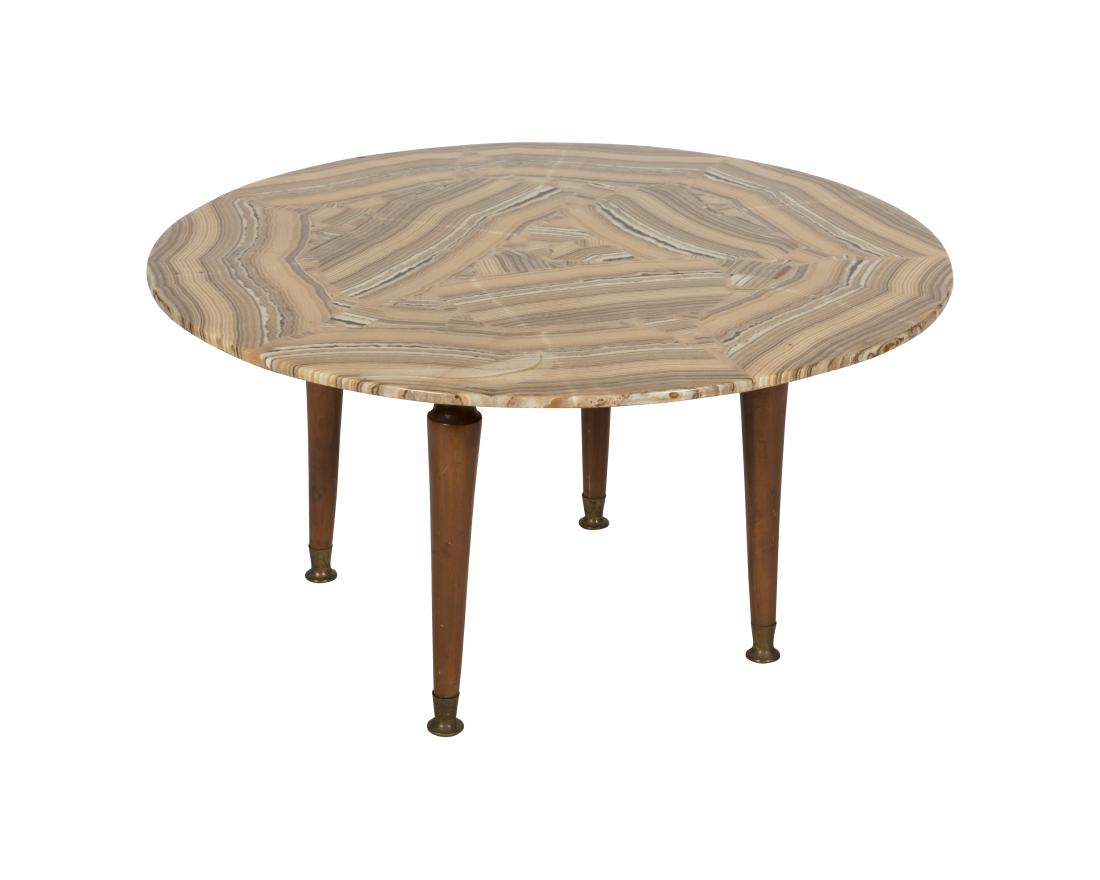 Osvaldo Borsani Style Agate Table (1 of 2)