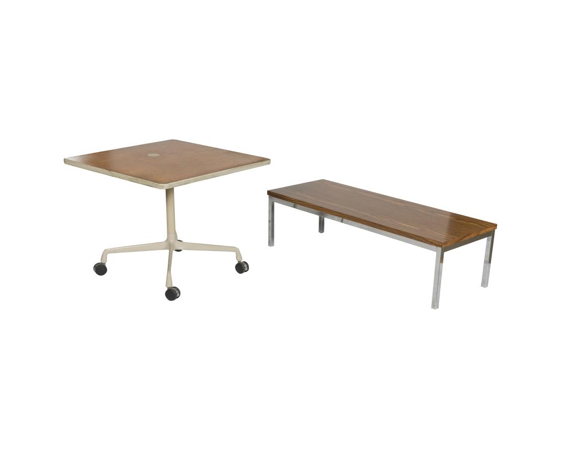 Two Herman Miller Style Tables (1 of 2)