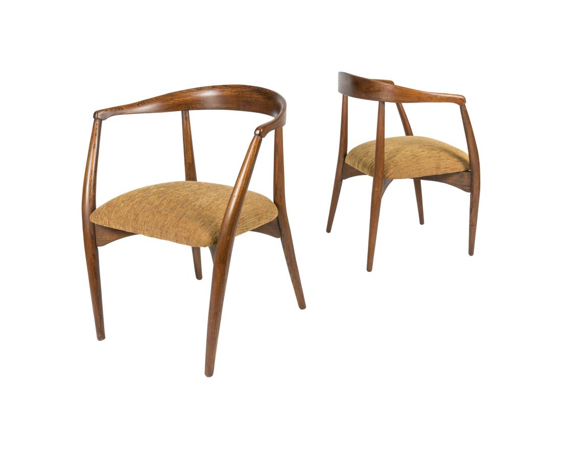 Lawrence Peabody for Richardson Nemschoff Walnut Chairs (1 of 8)