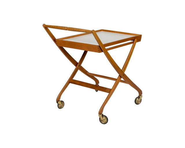 Danish Folding Tea Cart