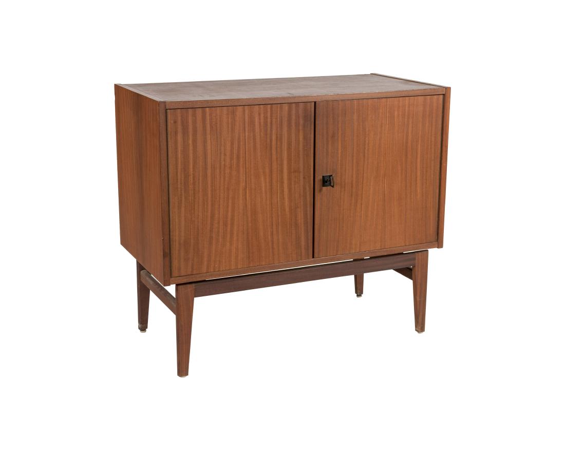 Danish Teak Two Door Cabinet (1 of 2)