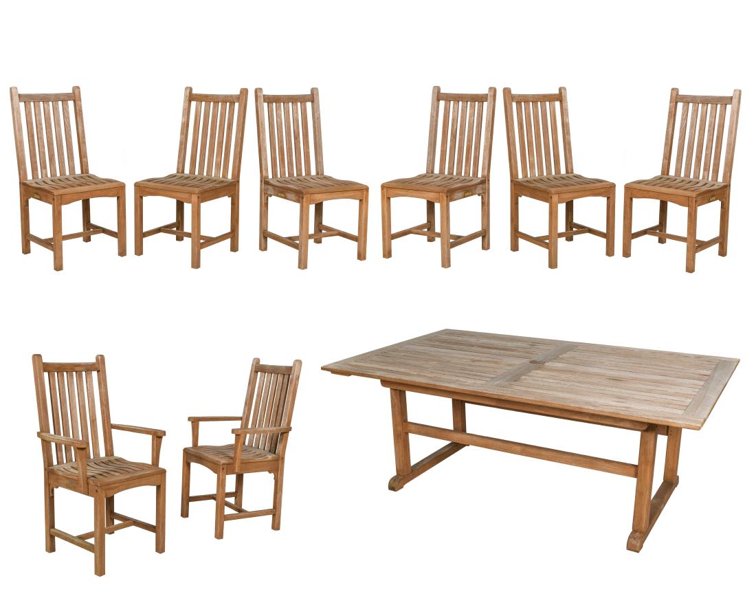 Kingsley-Bate Teak Patio Set - 9 Piece (1 of 6)