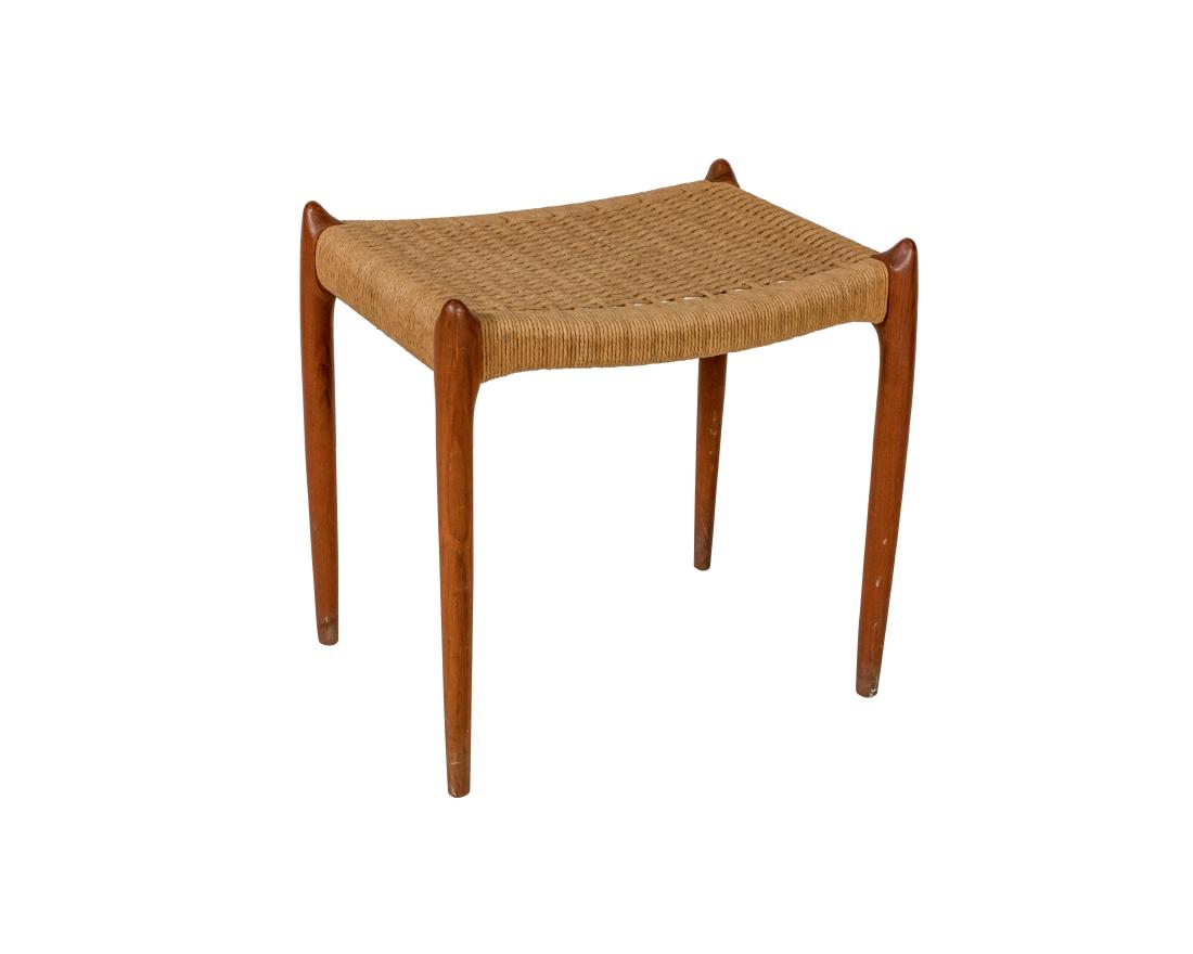 Niels Moller for JL Moller Danish Stool - Signed (1 of 4)
