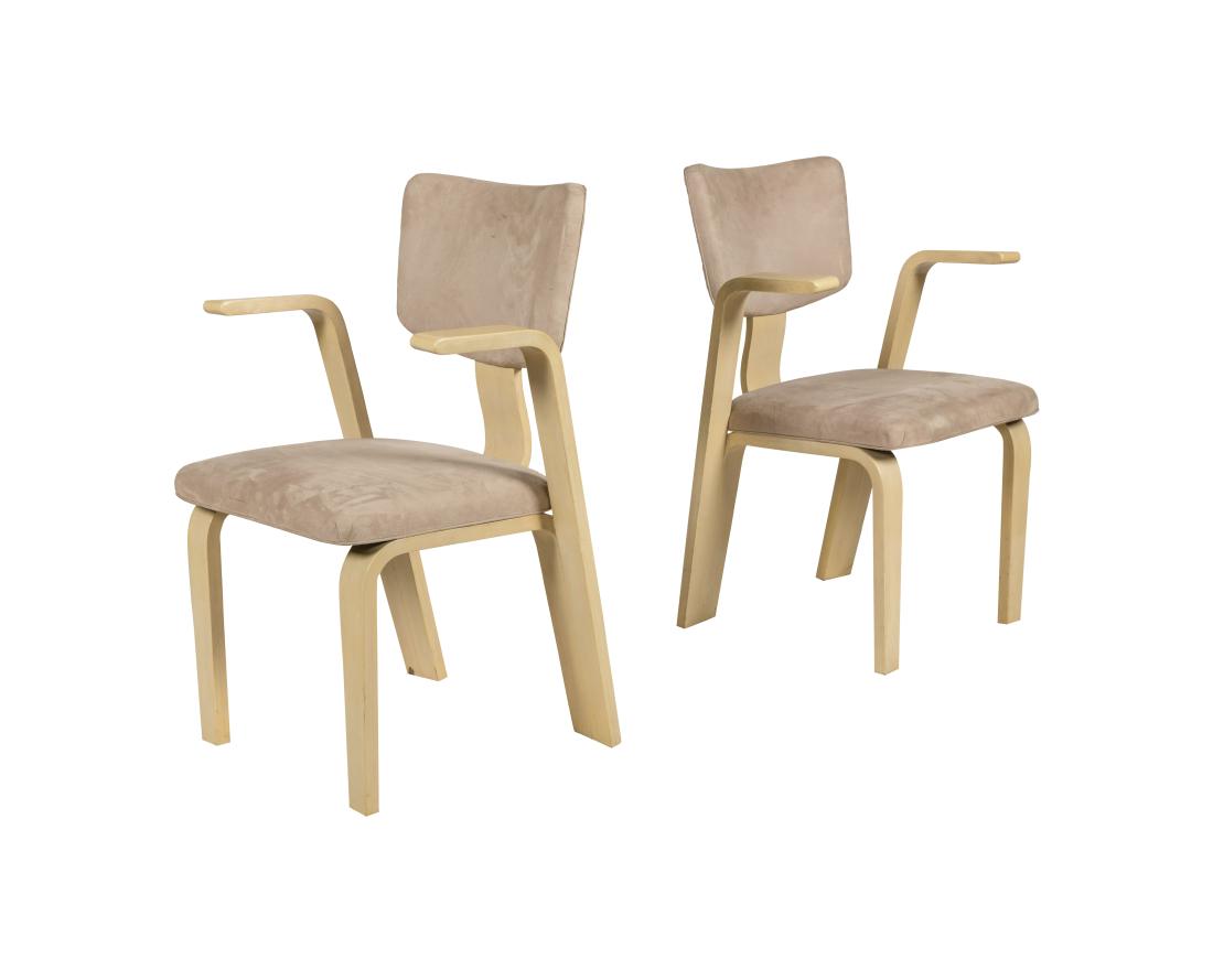 Thonet Style Bentwood Arm Chair - Pair (1 of 2)