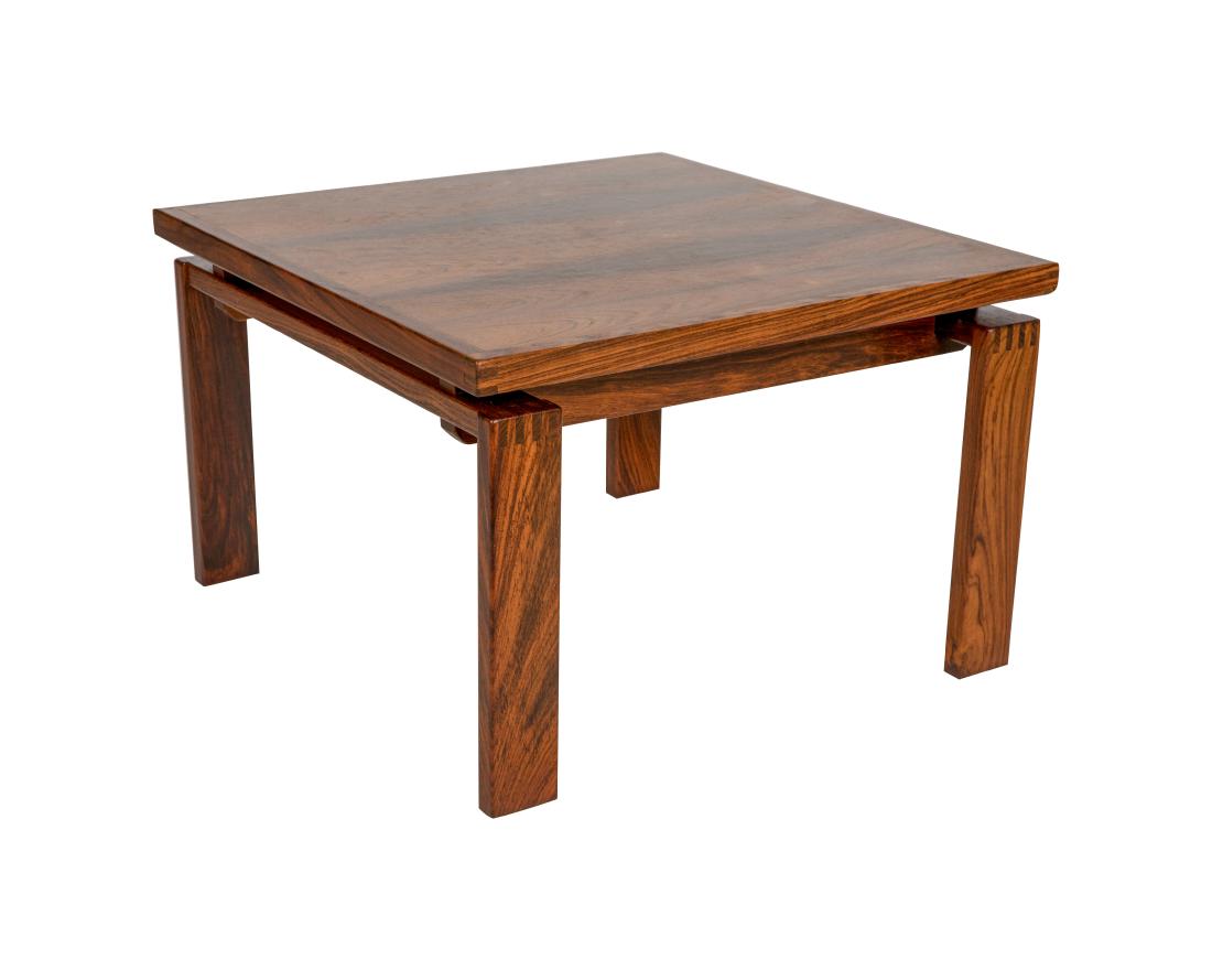 Trioh Denmark Rosewood End Table - Signed (1 of 4)