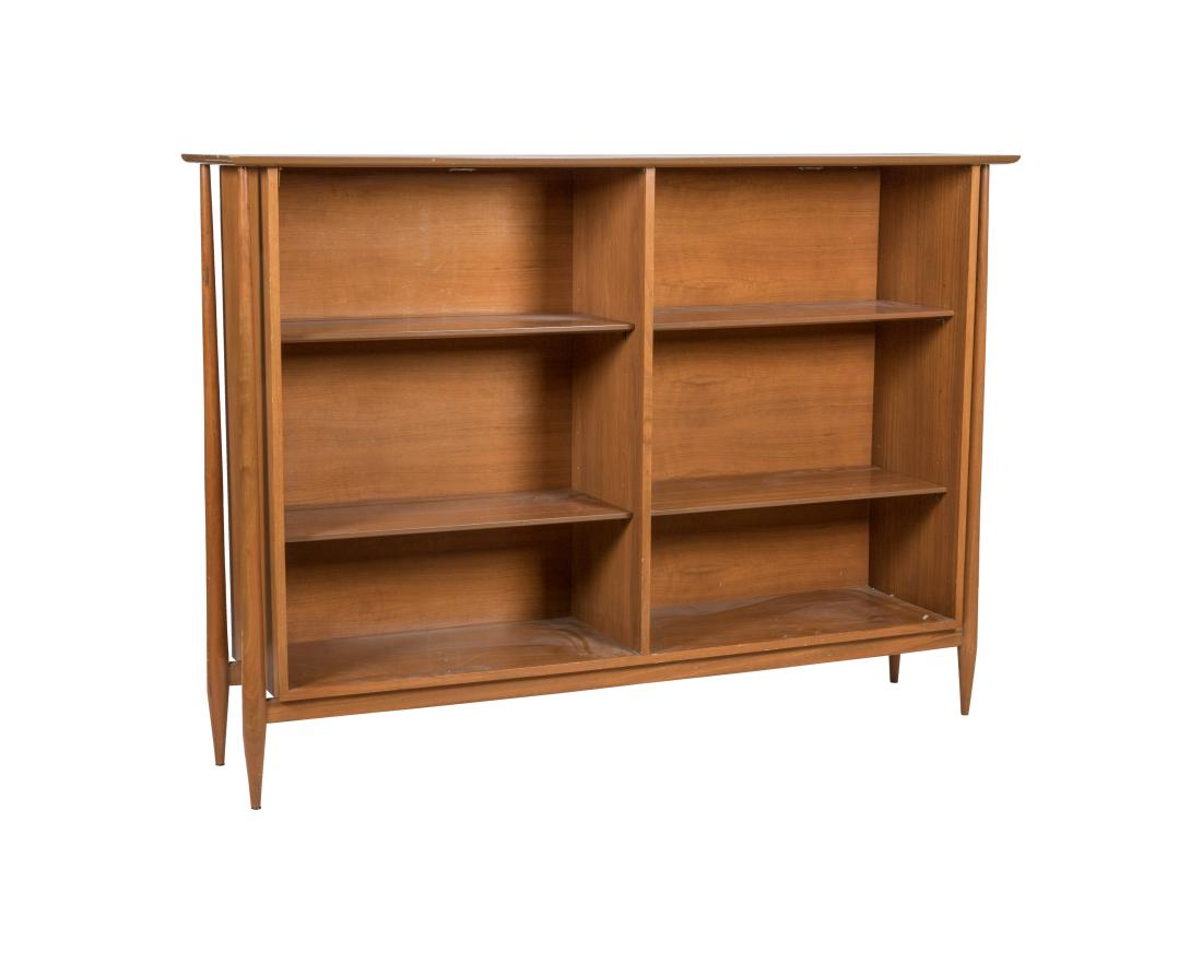 Mid Century Walnut Bookcase (1 of 2)