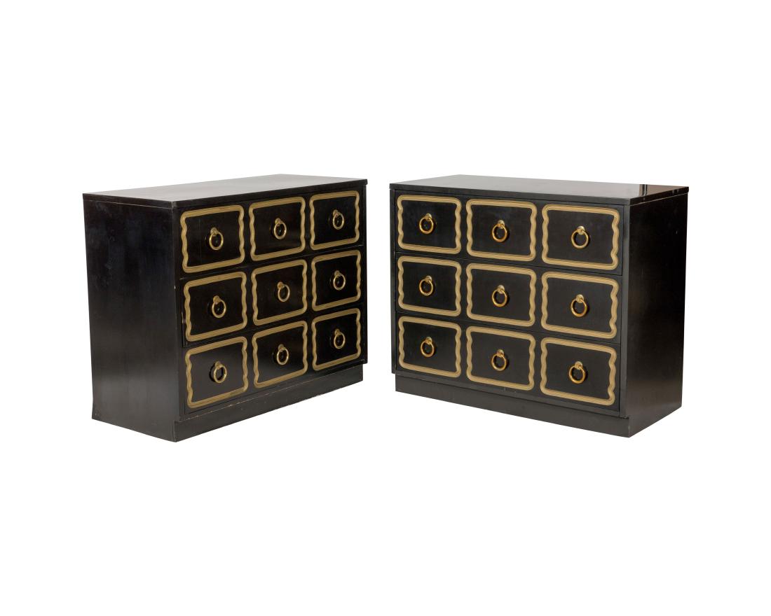 Dorothy Draper Chests - Pair (1 of 3)