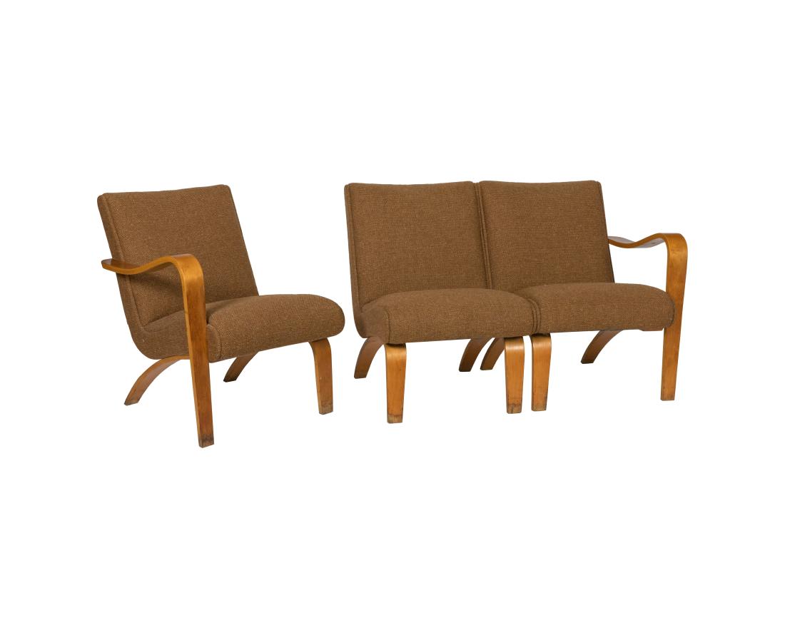 Early Thonet Three Piece Modular Sofa (1 of 5)