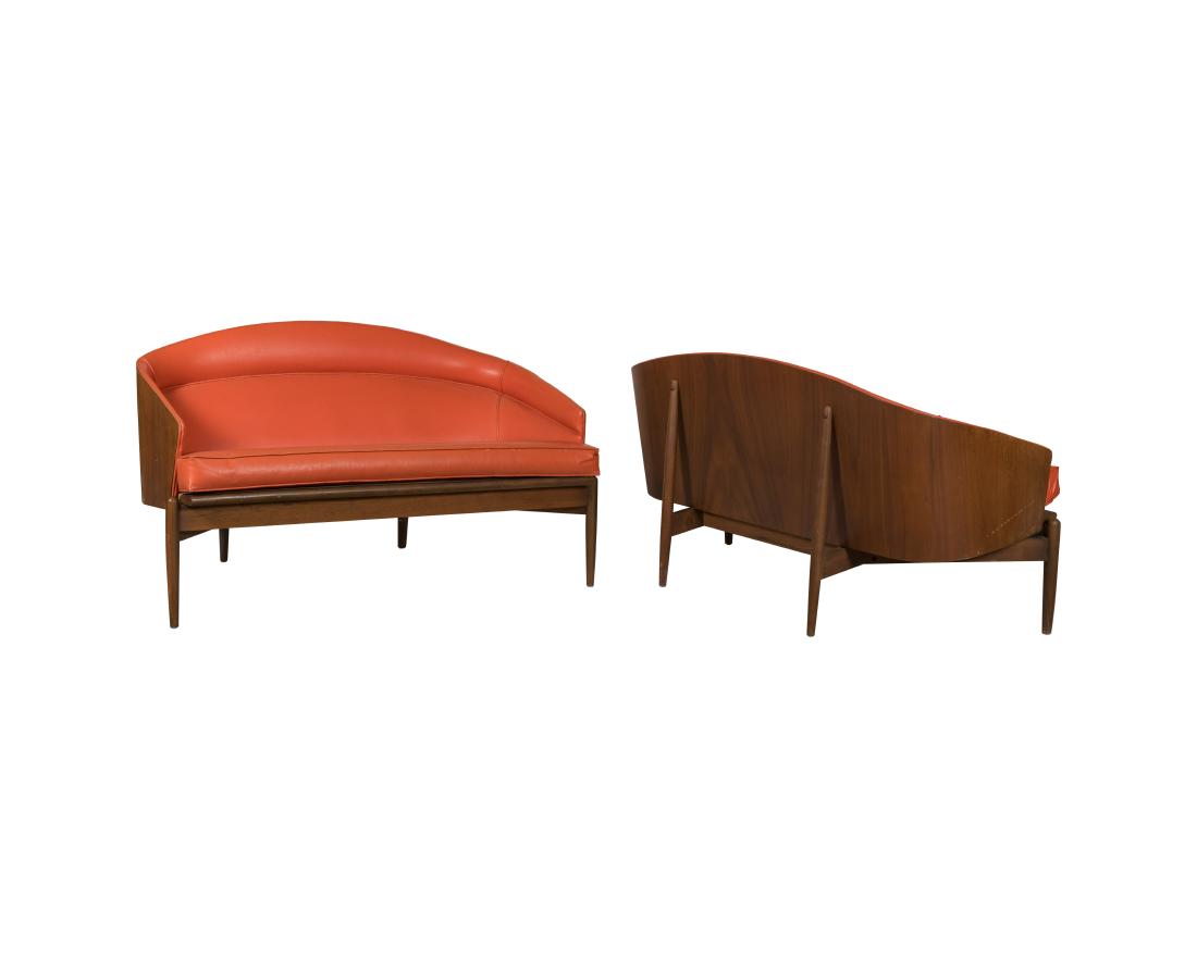 Van Sciver Plycraft Style Loveseats - Pair (1 of 4)