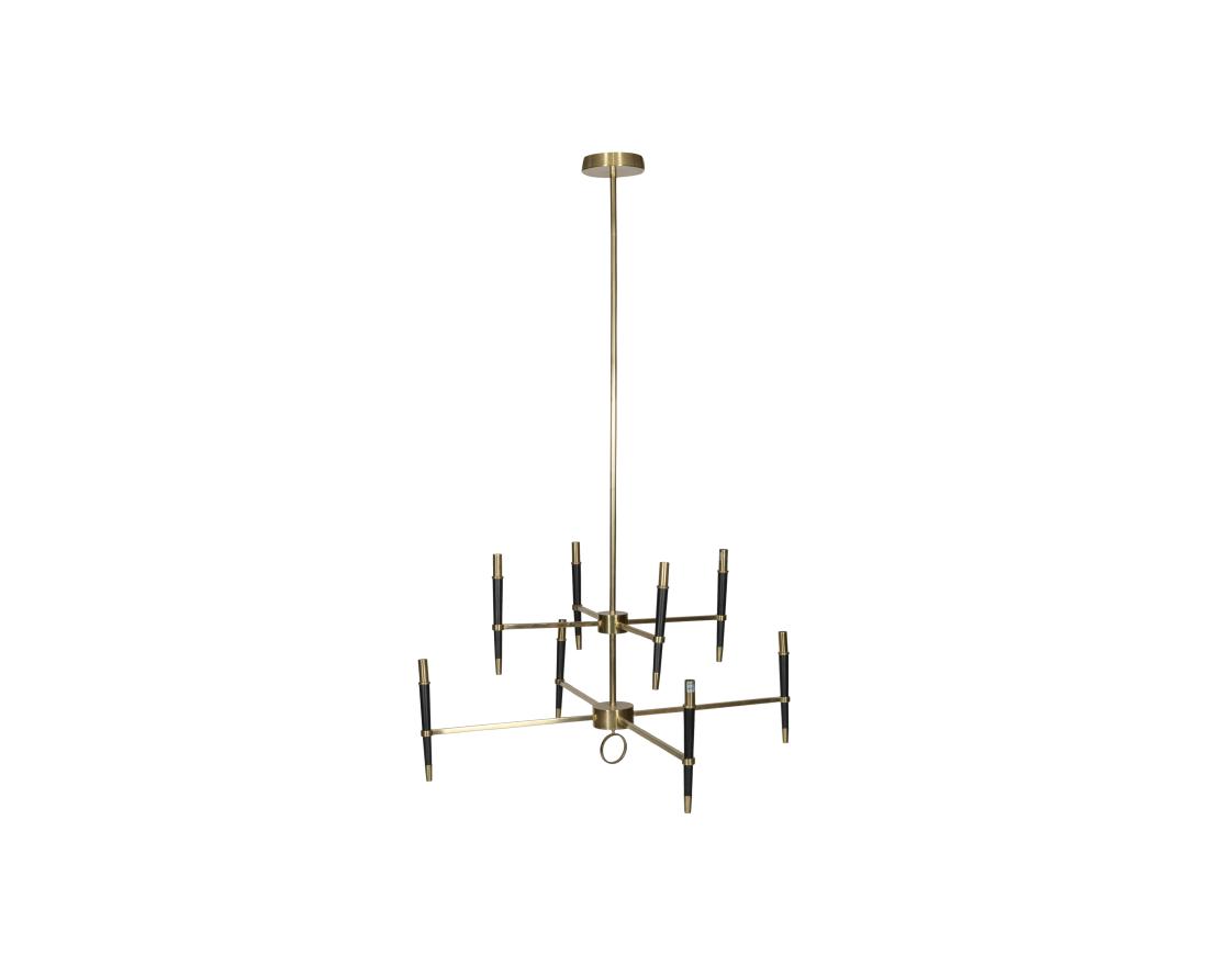 Ventana Two Tier Brass Chandelier (1 of 2)